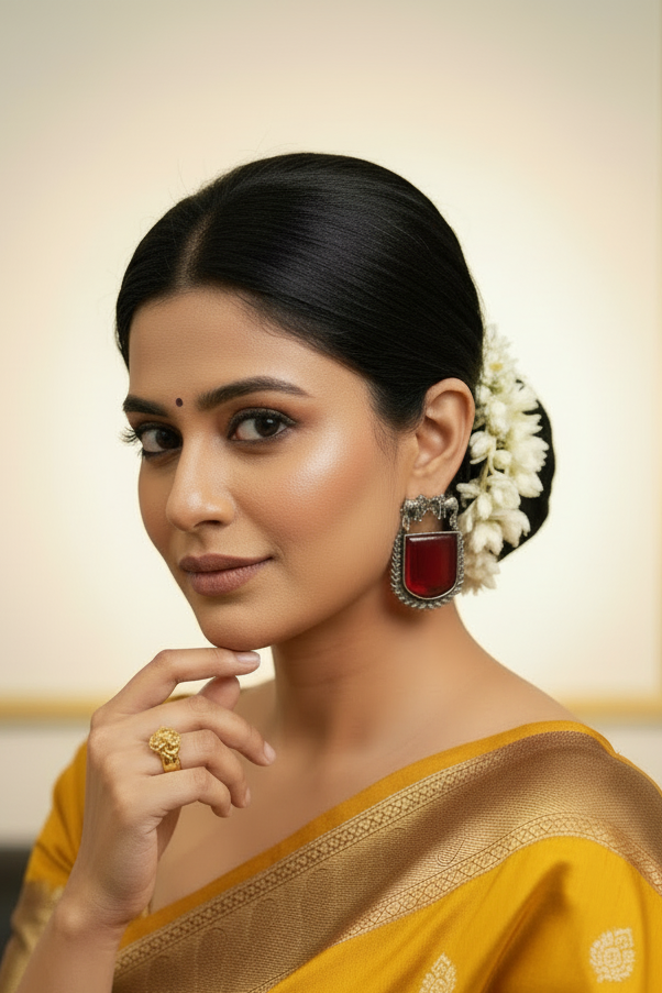 Silver lookalike Earrings