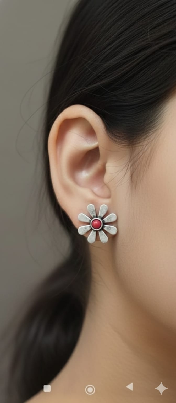 Floral Studs