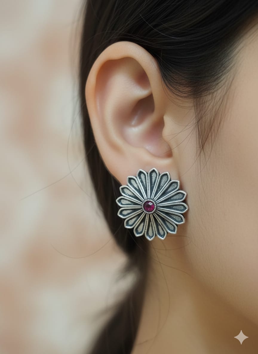 Floral Studs