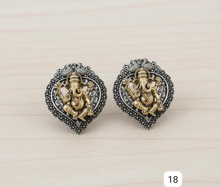 Ganesha Studs