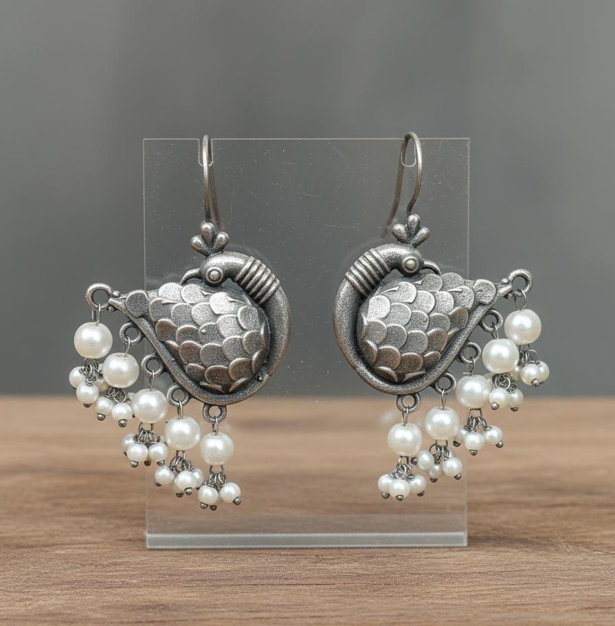 Peacock Earrings