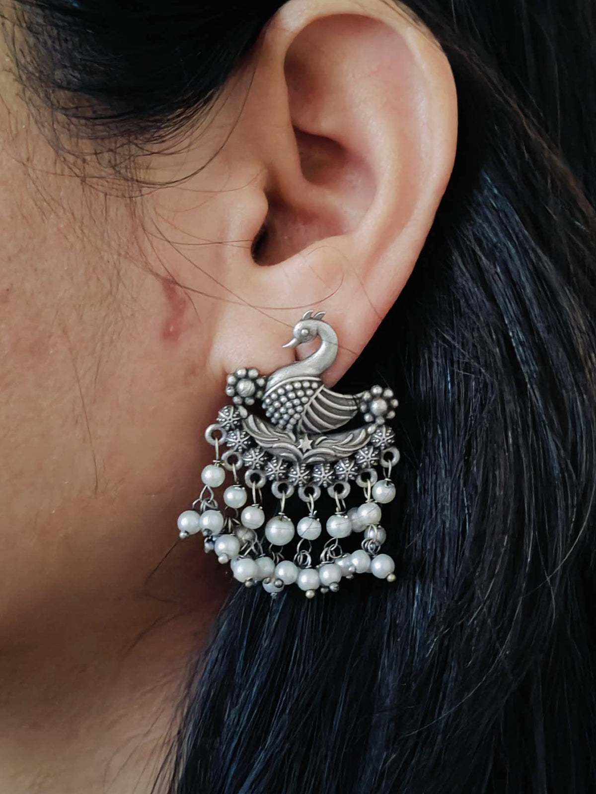 Peacock Earrings